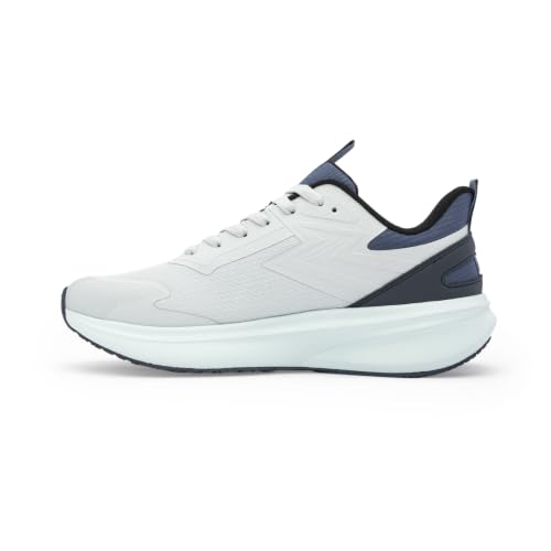 Image of Red Tape Men's Sport Shoes Blue Mesh TPU Round Lace-Up Responsive Sole