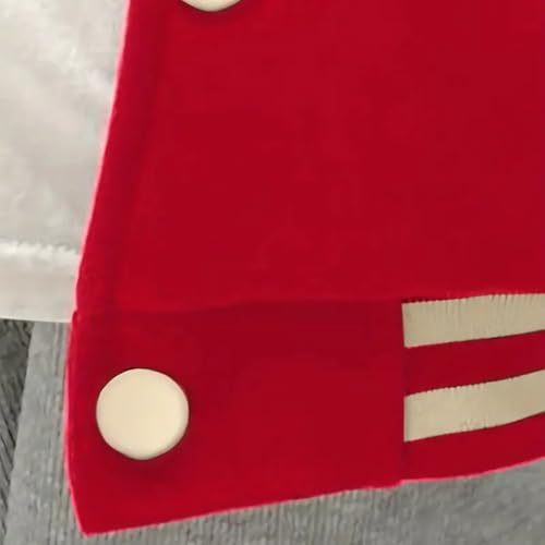 Kids Varsity Bomber Jacket Girls Baseball Jacket School Uniform Casual Sweatshirt Toddler-Big Kids 4-14Y3