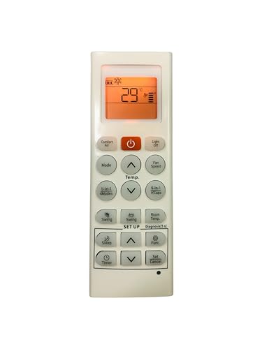 Image of Upix AC Remote No. 36J (with Backlight), Compatible /Replacement for LG AC Remote Control (Exactly Same Remote Will Only Work)