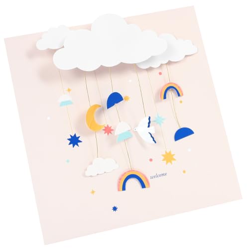 Carte pop-up bienvenue bébé : cadeau original de fête prénatale et naissance