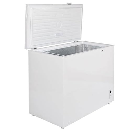 MAXZEN 冷凍庫 家庭用 254L ノンフロン チェストフリーザー 上開き フリーザー ストッカー 冷凍 スリム 保存 ストック キッチン家電 鍵付き バスケット付 大容量 収納 ホワイト JF254ML01WH セカンド冷凍庫 マクスゼン