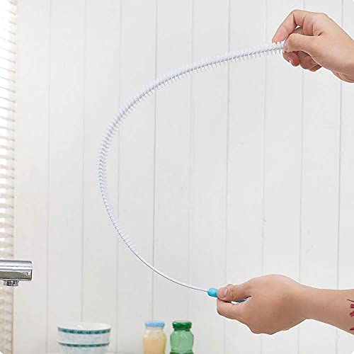Swetup 2 Stück Reinigungsbürste Lang, 71cm Ablaufrohr Reinigungsbürste, Abfluss Bürste, Rohrbürste, Schlauchbürste Lang… – Bild 7