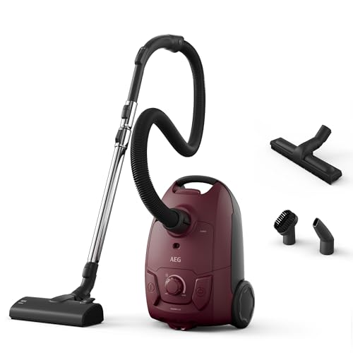 AEG 5000 Series Bagged Cylinder Vacuum Cleaner AB51C2DR, Strong S...