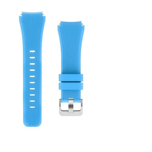 20 22mmVRoh Fit For Samsung Fit For Galaxy Fit For AmazfitɑΉ(Blue,22mm)