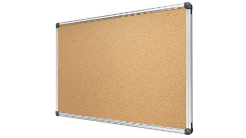 ALLboards Prikbord met aluminium Omlijsting 90x60cm Kurk Prikbord Kurk muur Kurken Oppervlak Pin Board - Image 6