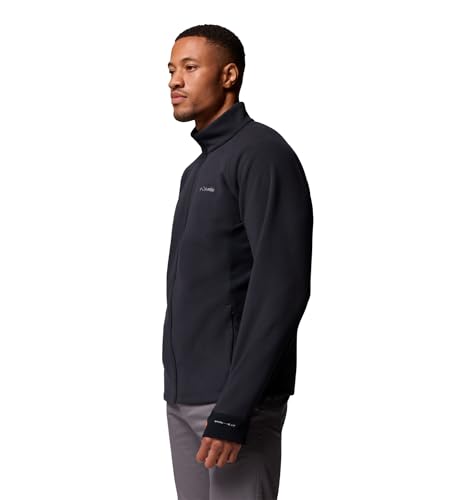 Columbia Mens Arctic Peak Full Zip, Black, X-Large - image 3
