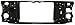 OE Replacement Chevrolet/GMC Radiator Support (Partslink Number GM1225110)