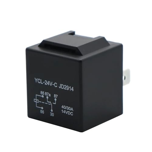Relais automobile 12V 40A normalement ouvert 4 broches CC 24V voiture