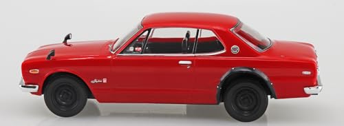 Aoshima Nissan C10 Skyline 2000GT-R escala 1:32 miniatura 4