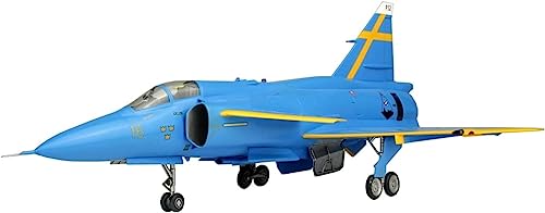 Maquette JA37 Jaktviggen Platz 1/48 avec photodécoupe incluse pour montage précis