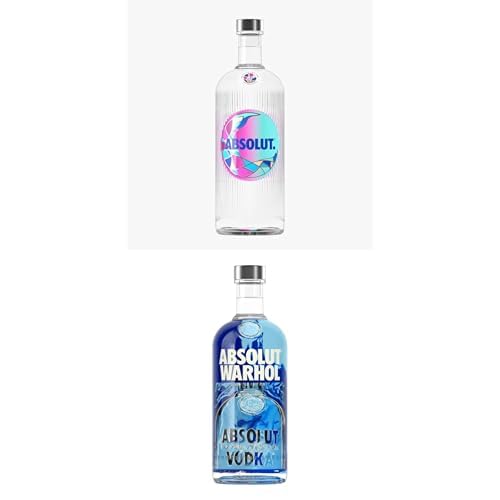Absolut Vodka Original Limited Edition 750ml + Edition Warhol 750ml