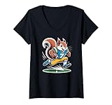 Football Squirrel Enthusiast Sports Lovers