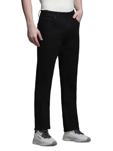 Image of Jack & Jones Men's Regular Fit Jeans | High Rise | Jeans for Men