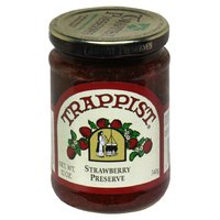 Trappist Strawberry Preserve- All Natural 12 oz.