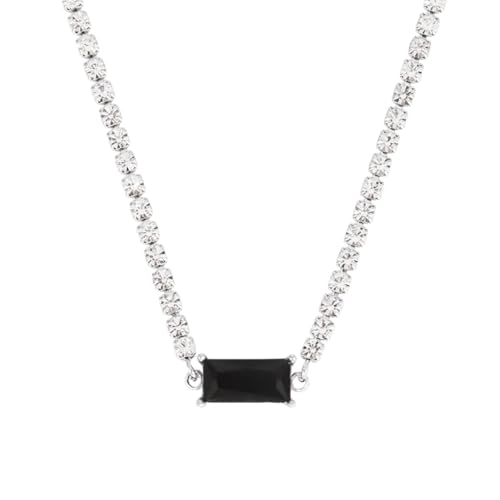 Collier Coeur Luxe en Acier Inoxydable et Zirconia Cristaux Nobles pour Femme Élégante