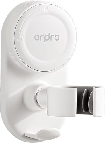 ドライヤーホルダー 吸盤式 壁掛け ドライヤーハンガー 360度回転 ハンズフリー 両手が自由 耐荷重5kg 穴あけ不要 取り外し自由 省スペース いろいろな壁とドライヤーに対応 (ホワイト)