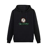 KUNBOSHUO Presidente Dominican Republic Beer Ale Lover Worn Look Cotton Pullover Long Sleeve Hoody Sweatshirts Black S