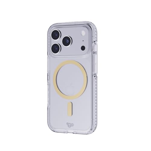 Tech21 EvoCrystal iPhone 17 Pro coque transparente MagSafe or - 5