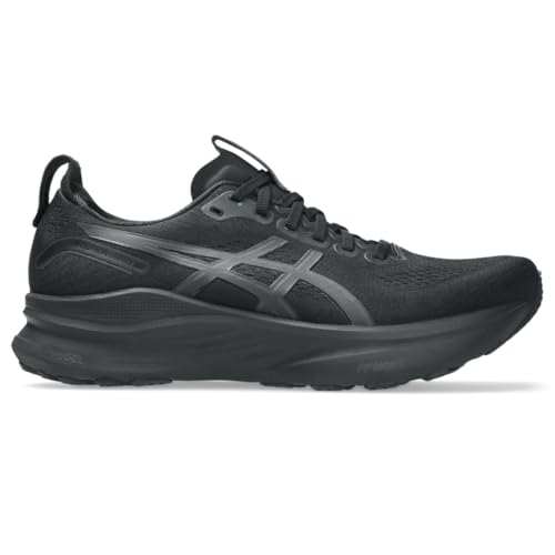 ASICS Men's Gel-Kayano 32 Running Shoes, 10.5, Black/Graphite Grey