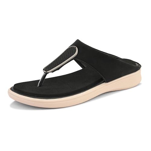 Image of Centrino Women's Wedge Heel Sandals | Stylish Slip-On Sandals for Ladies | Soft Cushioned Footbed for Comfort | Elegant & Trendy Design | Lightweight and Durable Fashion Footwear (9415)