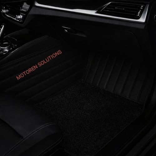 Image of 10D Premium Leatherette Car Foot Mat for Nissan xtrail 7seater 2024 onw| Luxurious & Elegant Look | 100% Waterproof and Dust Proof | Custom Fitted 10D Car Floor Tray Mat -Full Black