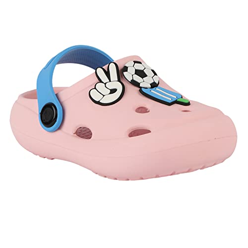 Image of NEOZ Casual Slingback Clogs for Kids with Soft Sole | Slip-On Breathable, Lightweight | Comfortable & Durable | Stylish Indoor & Outdoor Sandals Clogs for Kids