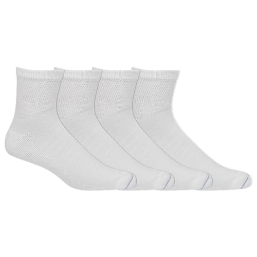 Dr. Scholl's Men's 4 Pack Diabetic and Circulatory Non Binding Ankle Socks