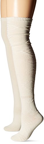 Steve Madden Women's Aztec Over The Knee Sock 2-Pack