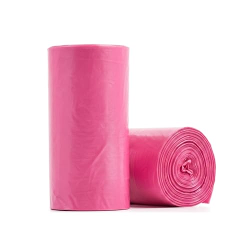 Image of EZ Pick Up Pet Dog Bags - 1000 Count Waste Bags, Puppy Pick Up Bag, Doggy Walking Clean Up (Pink, Black, Blue) (Pink)