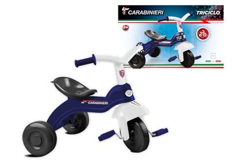 Grandi Giochi - Triciclo Carabinieri - Producto oficial de las fuerzas del orden -