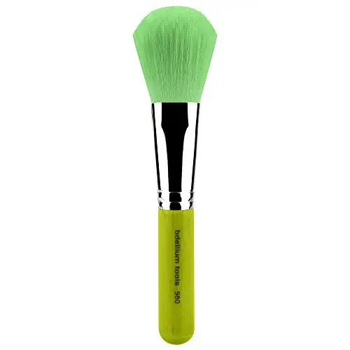 Bdellium Tools Professional Eco-Friendly Makeup Brush Green Bambu Series with Vegan Synthetic Bristles - Large Natural Powder 980