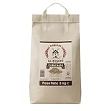El Molino - Harina de Garbanzos - 5 Kg - Ideal para Dietas Veganas, Perfecta para Repostería y Cocina Saludable
