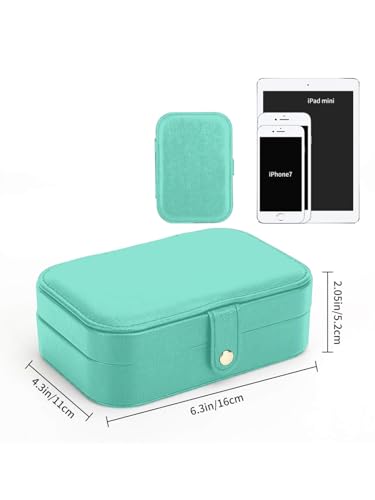 Image of Cortina Toiletry Bag | Luxury Cute Travel Make Up Hanging Wash Bag | Cosmetic Waterproof Hanging Toiletries Bags | Personalised with Pearl Zipper - Green