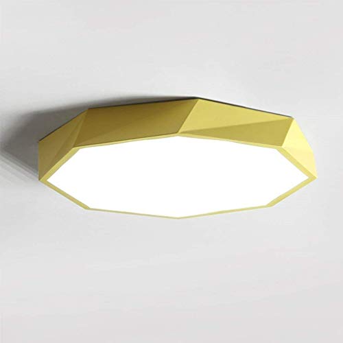 Lustre plafond LED macaron pour chambre et bureau moderne