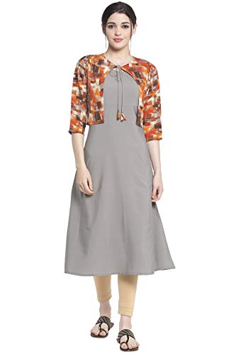 Image of ALC Creation Women's Crepe A-line Kurta
