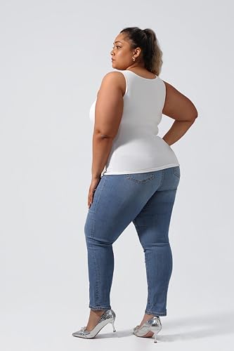 3-Pack Women's U-Back Tank Top, Removable Pads for Gym, Yoga & Outdoor, Long-Lasting Comfort3