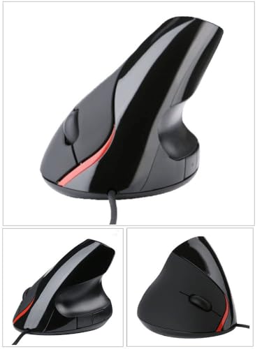 Souris verticale filaire 5 boutons programmables pour PC portable - 3