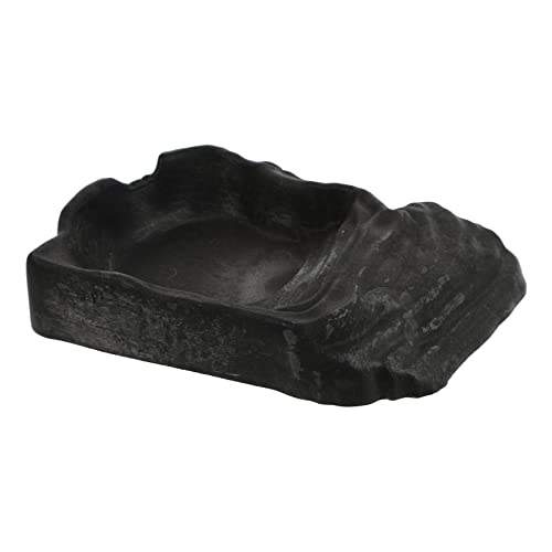 DECOMELODY シー爬虫類用 フードボウル コンパクト 軽量デザイン 餌入れ 水入れ 両生類用 アクセサリー お手入れ簡単 取り外ししやすい