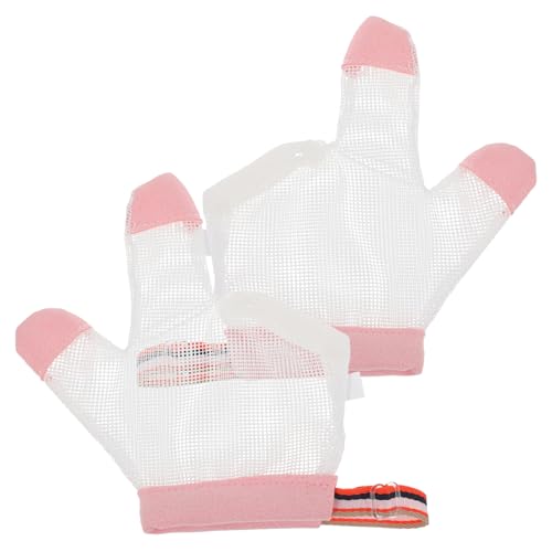 IWOWHERO 1Pair Thumb Guard Gloves for Finger Cover Mitts to Stop Habit Safe and Durable Thumb Stopper