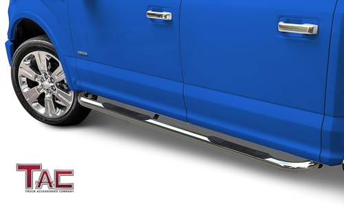 Estribos Laterales de Acero Inoxidable para Ford F150 y Super Duty miniatura 2