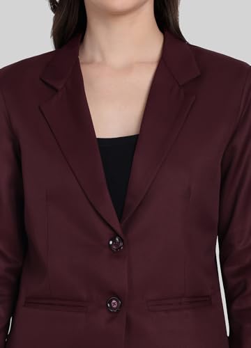 Image of ROCKSY Smart Casual & Formal Blazer for Women, Regular Fit Stylish Blazer for Women
