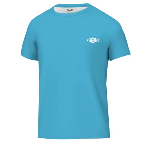 Image of Palmyth Boys Fishing Shirt Short Sleeve UPF 50+ Youth Performance T-Shirt