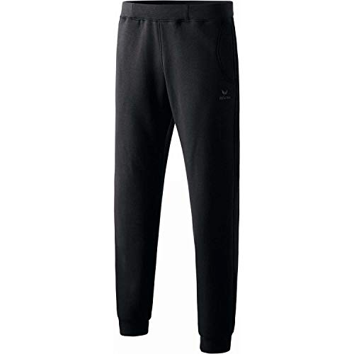 Erima Herren Sweatpant mit Bündchen (210330), schwarz, XL – Ansicht 1