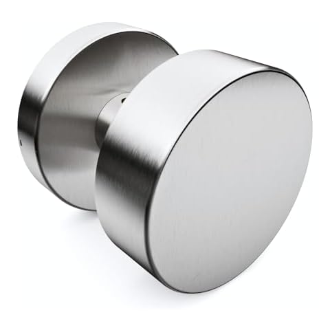 Bouton de porte Sempro en acier inoxydable Cover