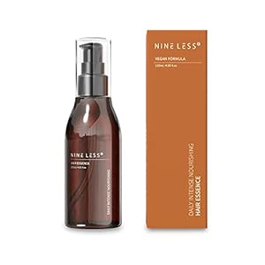 NINELESS-Hair-Serum-Vegan-Formula-120ml-Anti-Frizz-Hair-Heat-Protectant-for-Hair-Hydration-and-Nutrition-Hair-Essence-for-Damaged-Hair-No-Rinse-with-Argan-Oil-Jojoba-Oil-Sweet-Almond-Oil NINELESS Hair Repair Vegan Serum 4.05 fl.oz - Nourishing Hair Treatment, Argan Oil Hair Serum for Damaged, Frizzy, Frizzy Control, Dry, Unmanageable Hair
