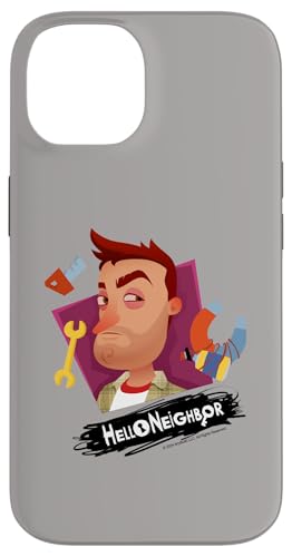 Coque iPhone 14 Hello Neighbor antichoc étui de protection motif jeu
