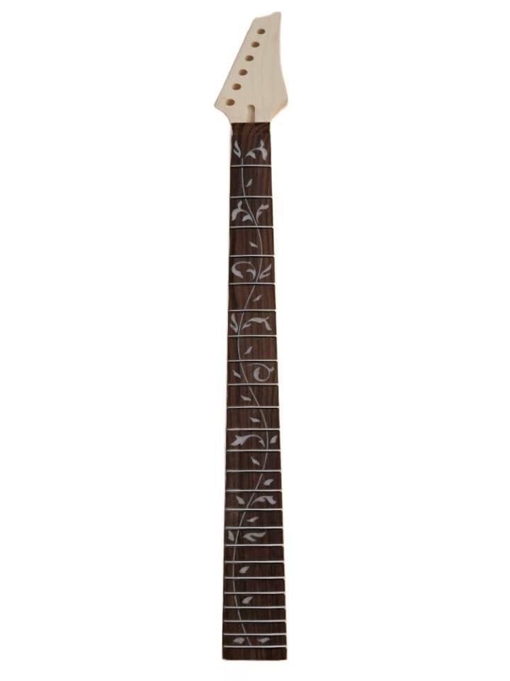 Manche de guitare 25.5 pouces 24 frettes en érable pour lutherie DIY