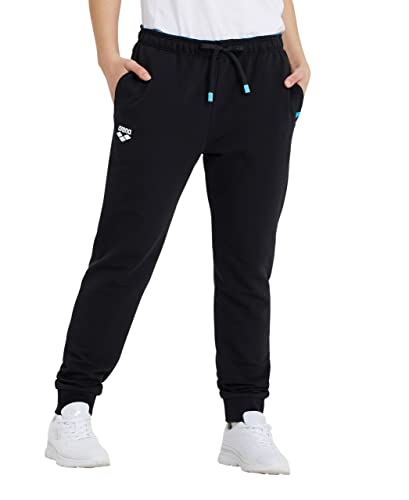 ARENA Unisex Team Pants Solid Sporty Fleece Joggers Regular Fit Workout Gym Training Active Bottoms for Men and Women