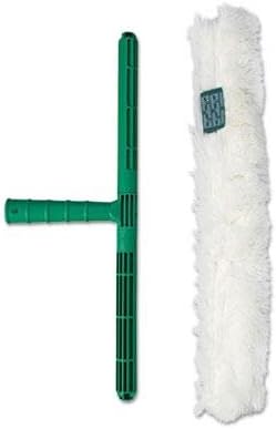 Unger Original Strip Washer, 18" Wide Blade, Green Nylon Handle, White Cloth Sleeve, Case of 2