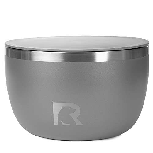 RTIC-Anywhere-Stainless-Steel-Bowl-Set-Of-Two-Camping-Bowls-With-Lids-Vacuum-Insulated-Stackable-Durable-Outdoor-Dinnerware-Non-Slip-Dishwasher-Safe-Dinner-Outside-Campfires-Travel-Graphite